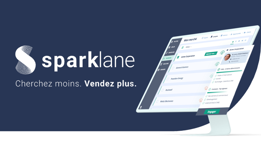 Preview image of website "Sparklane : La solution d'efficacité commerciale et marketing BtoB"